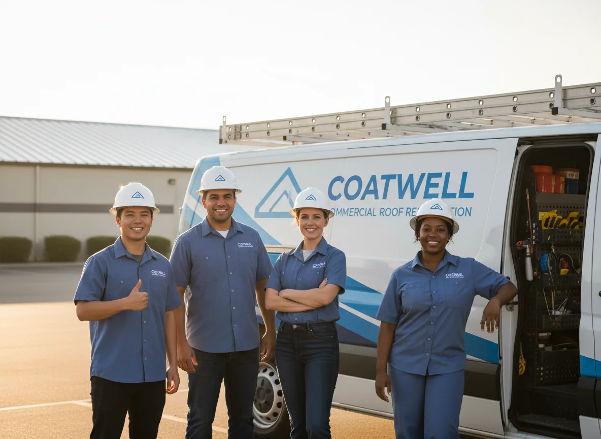 Commercial roof coating company in Docena, AL